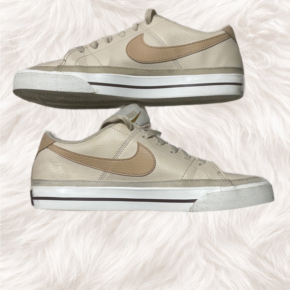 Nike Court Legacy Next Nature Sneakers Sand Drift Bronzine Women’s 7 - Picture 3 of 5